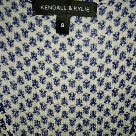 kendall and kylie tie front romper size Small - Picture 3 of 4